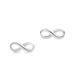 Tiffany Infinity Earrings in Sterling Silver - Brand New In Box